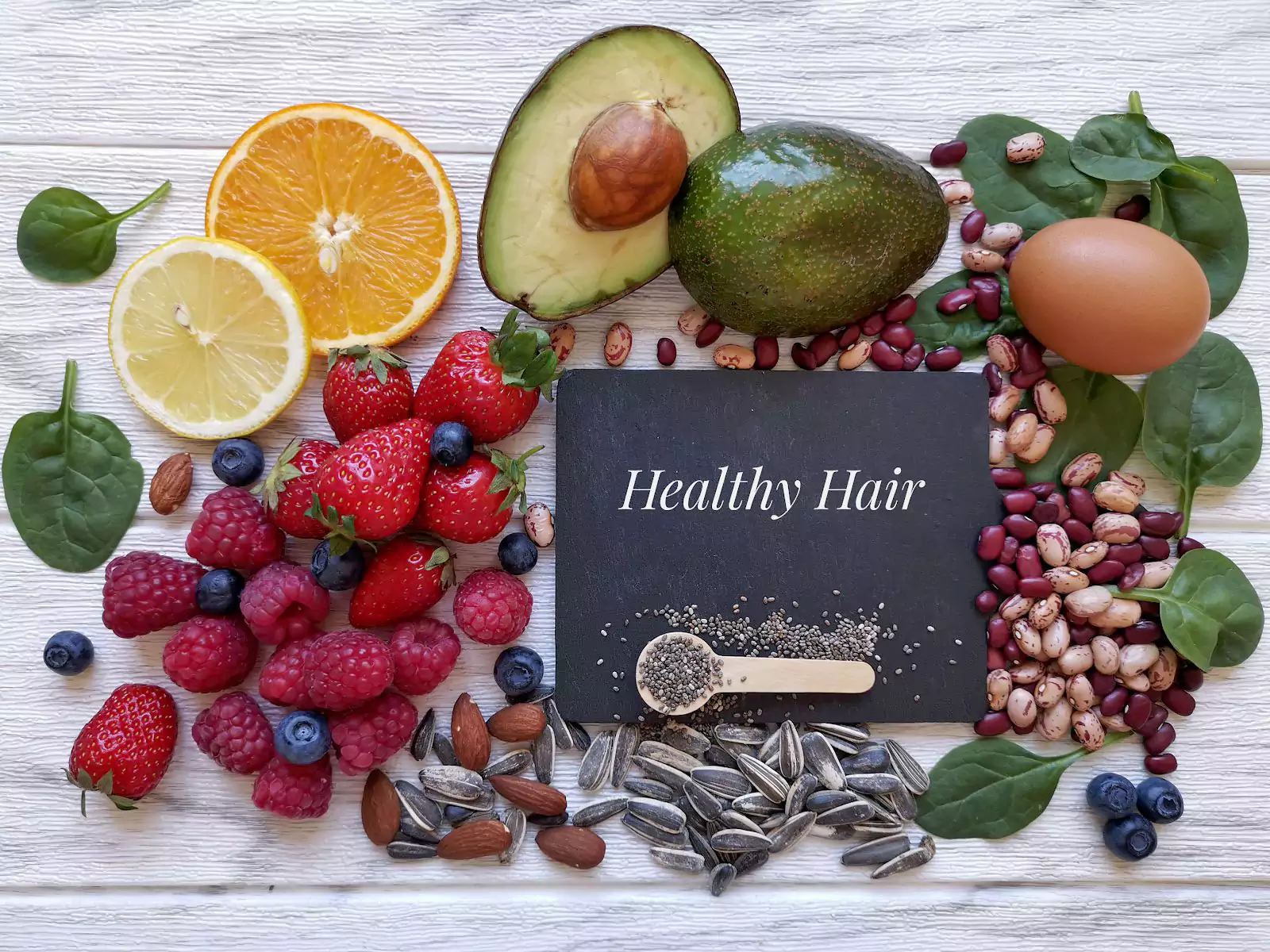 what foods help hair growth